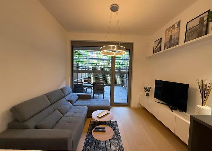Apartmán Moderny 1-izbovy S Terasou, Ranajkami A Parkovanim Bratislava